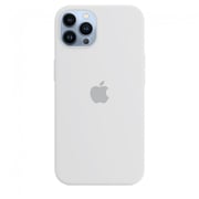 Margoun Silicone Case Cover for Apple iPhone 13 Pro Max - White