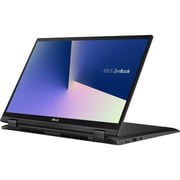 Asus Zenbook Flip 14 UX463FL-AI014T 2-in-1 Laptop - Core i7 1.8GHz 16GB 1TB 2GB Win10 14inch FHD Gun Grey English/Arabic Keyboard