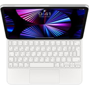 Apple Magic Keyboard for iPad Pro 11inch 3rd Gen/Air 4th Gen Arabic White