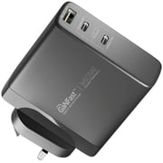 Promate 3 Port Wall Charger Black Promate 3 Port Wall Charger Black