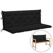 Vidaxl Cushion For Swing Chair Black 150 Cm Fabric