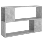 Vidaxl Book Cabinet Concrete Grey 100x24x63 Cm Engineered Wood Vidaxl Book Cabinet Concrete Grey 100x24x63 Cm Engineered Wood
