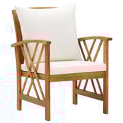 vidaXL 5 Piece Garden Lounge Set with Cushions Solid Acacia Wood vidaXL 5 Piece Garden Lounge Set with Cushions Solid Acacia Wood