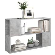 Vidaxl Book Cabinet Concrete Grey 100x24x63 Cm Engineered Wood Vidaxl Book Cabinet Concrete Grey 100x24x63 Cm Engineered Wood
