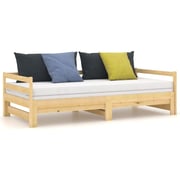 Vidaxl Pull-out Day Bed Solid Pinewood 2x Vidaxl Pull-out Day Bed Solid Pinewood 2x