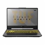 Asus TUF F15 FX506LI-HN091T Gaming Laptop – Core i7 2.2GHz 16GB 512GB 4GB Win10 15.6inch FHD Fortress Grey English/Arabic Keyboard