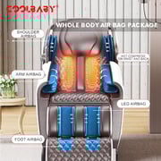 Coolbaby Deluxe Electric Massage Chair Sl Guide Rail Space Multi-Function Zero Gravity Massage Chair- DDAMY02-WT-SRK Coolbaby Deluxe Electric Massage Chair Sl Guide Rail Space Multi-Function Zero Gravity Massage Chair- DDAMY02-WT-SRK