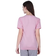 Soko Mesh Ladies Pyjama Set Pink/Grey Large