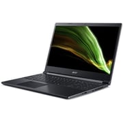 Acer Aspire 7 (2021) Gaming Laptop - AMD Ryzen 7-5700U / 15.6inch FHD / 16GB RAM / 512GB SSD / 4GB NVIDIA GeForce GTX 1650 Graphics / Windows 11 Home / English & Arabic Keyboard / Black / Middle East Version - [A715-42G-R23A]