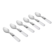 6pcs Tea Spoon White Standard 6pcs Tea Spoon White Standard