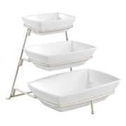 Buy Blumen 3Tier Rectangular Bowls Large/Medium/Small With Stand Online