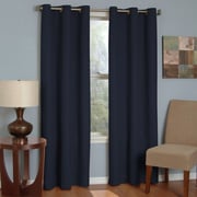 Eclipse Microfiber Thermal Insulated Single Panel Grommet Top Darkening Curtains For Living Room, 42 Eclipse Microfiber Thermal Insulated Single Panel Grommet Top Darkening Curtains For Living Room, 42