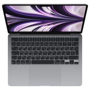 Apple MacBook Air 13.6-inch (2022) - M2 Chip 8GB 512GB 10-core GPU Space Grey English/Arabic Keyboard