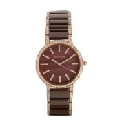 Anne Klein Brown Ceramic Women AK3306BNRG