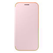 Samsung Neon Flip Cover Pink For Galaxy A5 2017 - EF-FA520PPEGWW