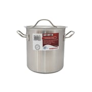 Stock Pot With Lid Silver 28centimeter Stock Pot With Lid Silver 28centimeter