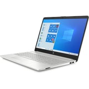 HP Notebook 15-dw2081ne Laptop Core- i5-1035G1 1.00GHz 4GB 256GB SSD 2GB Nvidia GeForce Mx130 Graphics Win10 Home 15.6inch HD Silver 1 Year Warranty HP Notebook 15-dw2081ne Laptop Core- i5-1035G1 1.00GHz 4GB 256GB SSD 2GB Nvidia GeForce Mx130 Graphics Win10 Home 15.6inch HD Silver 1 Year Warranty