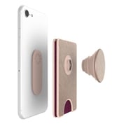 Popsockets Pop Wallet Saffiano Rose Gold Popsockets Pop Wallet Saffiano Rose Gold