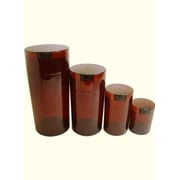Tightpac America, Inc. Tightvac Nested Set Of 4 Vacuum Sealed Dry Goods Storage Containers, 4 Sizes: 24-Ounce, 12-Ounce, 6-Ounce, 3-Ounce, Mochatinted Body/Cap Tightpac America, Inc. Tightvac Nested Set Of 4 Vacuum Sealed Dry Goods Storage Containers, 4 Sizes: 24-Ounce, 12-Ounce, 6-Ounce, 3-Ounce, Mochatinted Body/Cap