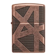 Zippo Lighter 29036 29736 Luxury Lighter Geometric 360 Design Deep Carve Windproof | Antique Copper Zippo Lighter 29036 29736 Luxury Lighter Geometric 360 Design Deep Carve Windproof | Antique Copper