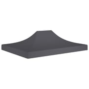 vidaXL Party Tent Roof 4.5x3 m Anthracite 270 g/m2 vidaXL Party Tent Roof 4.5x3 m Anthracite 270 g/m2