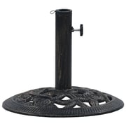 Vidaxl Umbrella Base Black And Bronze 9 Kg 40 Cm Cast Iron Vidaxl Umbrella Base Black And Bronze 9 Kg 40 Cm Cast Iron