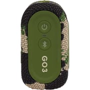 JBL GO 3 Bluetooth Portable Waterproof Speaker Camouflage JBL GO 3 Bluetooth Portable Waterproof Speaker Camouflage