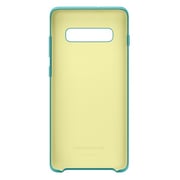 Samsung Silicon Cover Green For Samsung Galaxy S10 Plus Samsung Silicon Cover Green For Samsung Galaxy S10 Plus