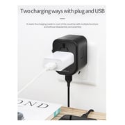Rock BP-RCC Multi-Universal Travel Adapter + 3 in 1 Cable Black Rock BP-RCC Multi-Universal Travel Adapter + 3 in 1 Cable Black