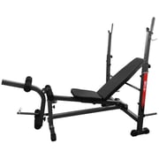 Sparnod Fitness SWB-65/518GA Adjustable Weight Bench for Full Body Workout (Free Installation) - Heavy-duty Exercise Bench - Foldable Flat/Incline/Decline - Multifunction (5 exercises) - for Home Gym Sparnod Fitness SWB-65/518GA Adjustable Weight Bench for Full Body Workout (Free Installation) - Heavy-duty Exercise Bench - Foldable Flat/Incline/Decline - Multifunction (5 exercises) - for Home Gym