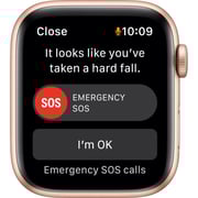 Apple Watch SE GPS+Cellular 40mm Gold Aluminium Case Maize/White Sport Loop Apple Watch SE GPS+Cellular 40mm Gold Aluminium Case Maize/White Sport Loop
