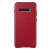 Samsung Leather Case Red For Galaxy S10 Plus Samsung Leather Case Red For Galaxy S10 Plus