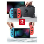 Nintendo Switch V2 Neon Blue/Neon Red Console + 2 Games
