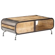 vidaXL Coffee Table 100x50x35 cm Solid Mango Wood vidaXL Coffee Table 100x50x35 cm Solid Mango Wood