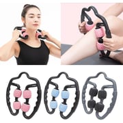 ULTIMAX Roller Massager Foam Shaft Muscle Relaxer Foam Shaft Roller Muscle Relaxer Hand Leg Massage Roller Lean Leg Massage Yoga Fitness Equipment for Recovery-Assorted Color ULTIMAX Roller Massager Foam Shaft Muscle Relaxer Foam Shaft Roller Muscle Relaxer Hand Leg Massage Roller Lean Leg Massage Yoga Fitness Equipment for Recovery-Assorted Color