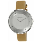 Skagen Gitte Brown Leather Women Watch SKW2326 Skagen Gitte Brown Leather Women Watch SKW2326