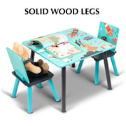 Little Explorer Kids Table & Chair Set Blue