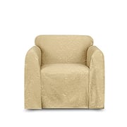 Style Master Stylemaster Brianna Jacquard Furniture Throw Chair Gold