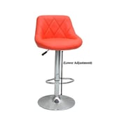 4-pieces Barstool Chair Pu Leather And Stainless Steel Base Adjustable Bar Stool Height 360 Swivel 4-pieces Barstool Chair Pu Leather And Stainless Steel Base Adjustable Bar Stool Height 360 Swivel