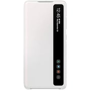 Samsung Clear View Cover White For S20 FE Samsung Clear View Cover White For S20 FE