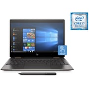 HP Spectre x360 13-AP0011NE Convertible Touch Laptop - Core i7 1.8GHz 16GB 512GB Shared Win10 13.3inch FHD Dark Ash Silver HP Spectre x360 13-AP0011NE Convertible Touch Laptop - Core i7 1.8GHz 16GB 512GB Shared Win10 13.3inch FHD Dark Ash Silver