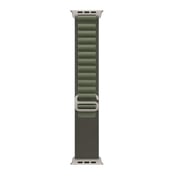 Green Lion Alphine Loop Watch Band for Apple Watch 42/44/45/49mm - Black / Green
