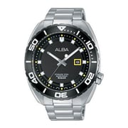 Alba AG8H41X1 Stainless Steel/Black Gent's Watch