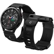Spigen Rugged Band Designed For Samsung Galaxy Watch 4 Classic Band 46mm/42mm, Galaxy Watch 4 Band 44mm/40mm, Galaxy Watch 3 Band 41mm, Galaxy Watch Active 1&2 Band - Matte Black Spigen Rugged Band Designed For Samsung Galaxy Watch 4 Classic Band 46mm/42mm, Galaxy Watch 4 Band 44mm/40mm, Galaxy Watch 3 Band 41mm, Galaxy Watch Active 1&2 Band - Matte Black