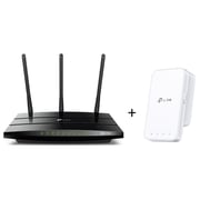 Tplink ARCHER C7 AC1750 Wireles Router + RE300 AC1200 Wifi Mesh Range Extender Tplink ARCHER C7 AC1750 Wireles Router + RE300 AC1200 Wifi Mesh Range Extender