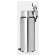 Brabantia 111822 Pedal Bin NewIcon 30Litre Matte Steel Finger Print Proo