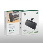 Green Lion Pocket Power Bank 5000mAh PD 20W with Type-C Connector - Black Green Lion Pocket Power Bank 5000mAh PD 20W with Type-C Connector - Black