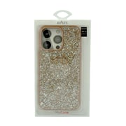 Isafe Bling Pop Up Hard Cover For iPhone 14 Pro Max Rose Gold