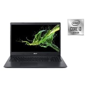 Acer Aspire 3 A315-56-365E Laptop - Core i3 1.2GHz 4GB 256GB Shared Win10 15.6inch HD Black English/Arabic Keyboard Acer Aspire 3 A315-56-365E Laptop - Core i3 1.2GHz 4GB 256GB Shared Win10 15.6inch HD Black English/Arabic Keyboard