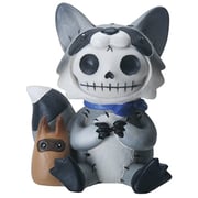 Summit Collection Furrybones Bandit Signature Skeleton In Raccoon Costume With A Little Accomplice Summit Collection Furrybones Bandit Signature Skeleton In Raccoon Costume With A Little Accomplice